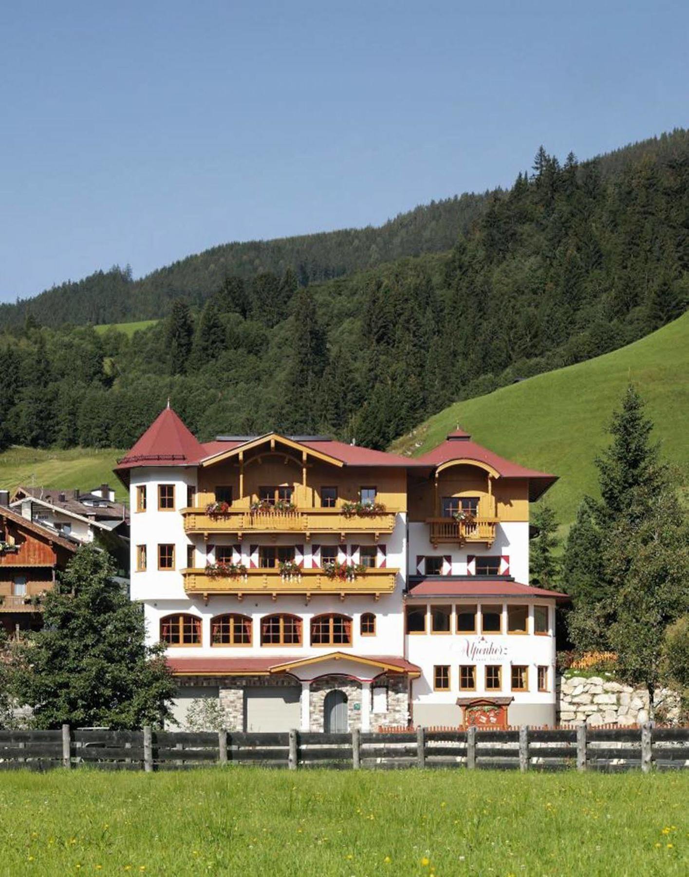 Alpenherz Hotel Garni Gerlos Exterior foto